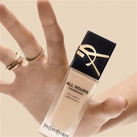 facebook ysl free sample all hours foundation|cushion foundation that dries out.